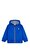 Kapüşonlu Rüzgar Geçirmez Mavi Mont