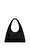 Siyah Laura Dokuma Vegan Deri Omuz Çantası