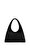 Siyah Laura Dokuma Vegan Deri Omuz Çantası