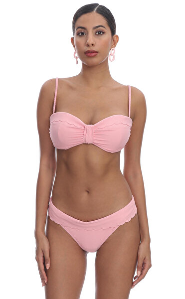 Heidi Klein Pembe Bikini Üst