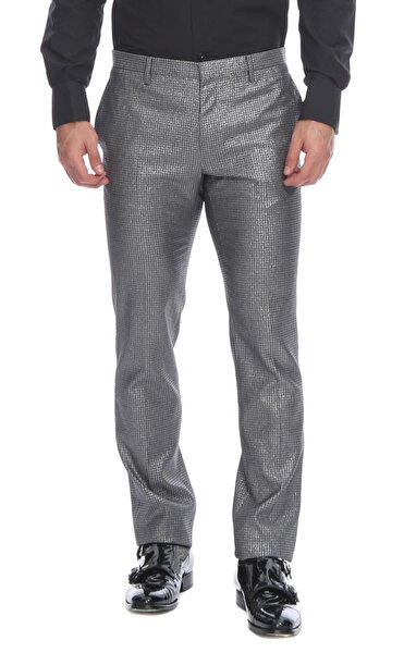 Lanvin Gümüş Rengi Pantolon