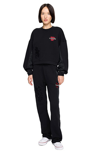 Les Benjamins Siyah Sweatshirt