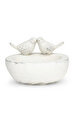 Laura Ashley Ceramic Bird Bath Dekoratif Heykel