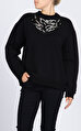 Christopher Kane Pano Desen Siyah Sweatshirt