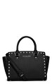 MICHAEL Michael Kors Selma Stud MD Tz Satchel Çanta