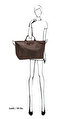 Longchamp Le Pliage Cuir Bavul