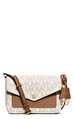 MICHAEL Michael Kors Greenwich Color Pkt SM Flap Crossbody Çanta