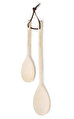 Laura Ashley Wooden Set Of La Spoons Servis Kaşiği