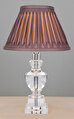 Laura Ashley Louis Glass Base Abajur Ayak