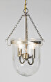Laura Ashley Berwick Glass And Brass Pendant Light Avize