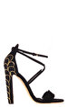 Brian Atwood Siyah Sandalet