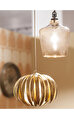 Laura Ashley Lisebeth Gold Leaf Pendant Avize