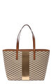 MICHAEL Michael Kors Center Stripe Emry LG Tz Tote Çanta