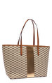 MICHAEL Michael Kors Center Stripe Emry LG Tz Tote Çanta