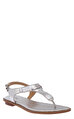 MICHAEL Michael Kors Flat Mk Plate Thong Sandalet