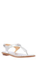 MICHAEL Michael Kors Flat Mk Plate Thong Sandalet