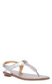 MICHAEL Michael Kors Flat Mk Plate Thong Sandalet