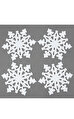 Laura Ashley Snowflakes 4'lü Amerikan Servisi