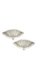 Laura Ashley Piper Shell Drawer Pull Set 2 Çekmece Aksesuarı