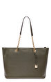 MICHAEL Michael Kors Mercer Chain MD Tz Mf Tote Çanta