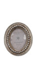 Laura Ashley Silver Oval Frame Decoration Yılbaşı Süsü