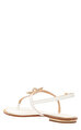 MICHAEL Michael Kors Flat Justine Thong Sandalet