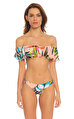 Salinas  Karma Desen Renkli Bikini Üstü