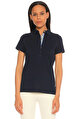 Jodhpur Women Düz Desen Mavi Polo T-Shirt