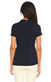 Jodhpur Women Düz Desen Mavi Polo T-Shirt