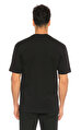 Versus İşleme Detaylı Siyah T-Shirt
