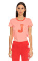 Juicy Couture Pano Desen Pembe T-Shirt