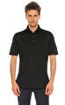 Fray Siyah Polo T-Shirt