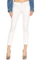 J Brand Düz Desen Jean Beyaz Pantolon