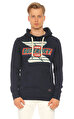 Superdry Baskılı Uzun Kollu Lacivert Sweatshirt