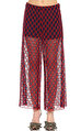 Gucci İşleme Detaylı Renkli Pantolon