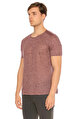 John Varvatos Düz Desen Bordo T-Shirt