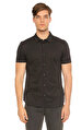 John Varvatos Siyah Polo T-Shirt