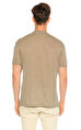 John Varvatos V Yaka Bej Rengi T-Shirt