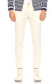 Manuel Ritz Slim Fit Beyaz Pantolon