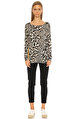 Karen Millen Leopar Desenli Triko