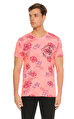 Superdry Çiçek Desenli Pembe T-Shirt