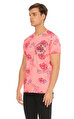 Superdry Çiçek Desenli Pembe T-Shirt