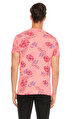 Superdry Çiçek Desenli Pembe T-Shirt