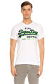 Superdry Baskılı Beyaz T-Shirt