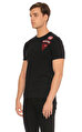 Superdry İşleme Detaylı Siyah T-Shirt