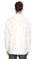 Tom Ford Düz Desen Beyaz Gömlek