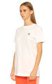 Adidas Originals Düz Desen Beyaz T-Shirt