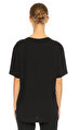 Jil Sander Piliseli Siyah T-Shirt