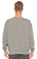 Cheap Monday Baskılı Gri Sweatshirt