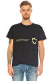 Mr Completely Baskı Desen Siyah T-Shirt